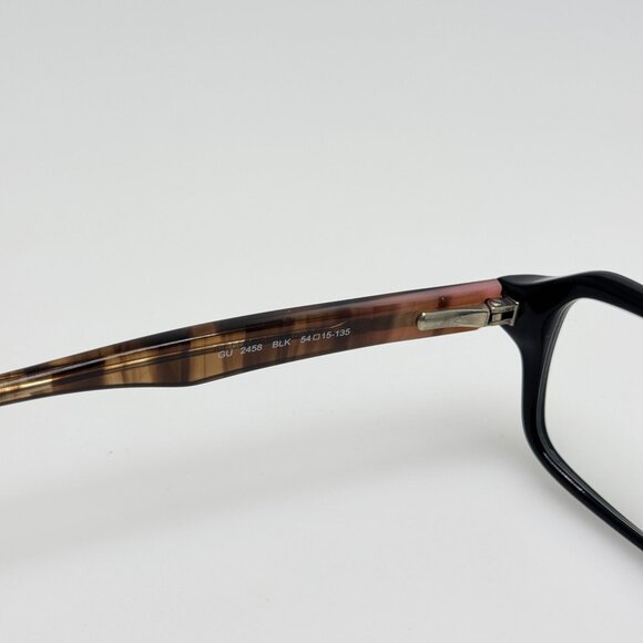 Guess Eyeglasses Eye Glasses Frames GU 2458 BLK 54-15-135 - Picture 6 of 6